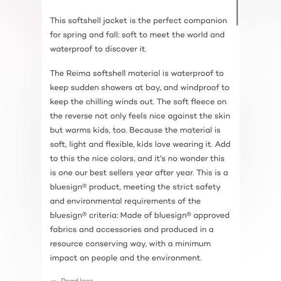 Reima Softshell Jacket - Vantti - Picture 2 of 4